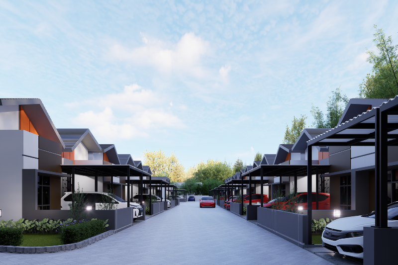 Kawasan Sedah Green Residence Ponorogo